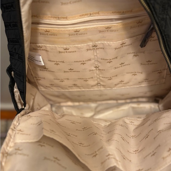 Black Juicy Couture Backpack - Picture 3 of 5
